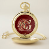 Harry Potter HUFFLEPUFF House Traits Graphic Pocket Watch Adult Unisex Silver
