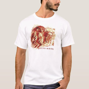 Harry Potter   GRYFFINDOR™ Lion Watercolor T-Shirt