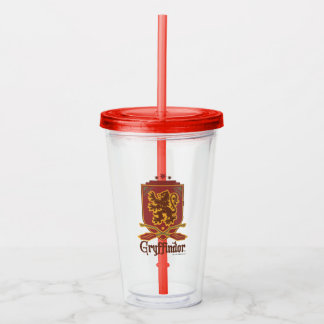 Harry Potter | Gryffindor QUIDDITCH™ Badge Acrylic Tumbler