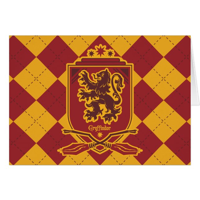 Harry Potter | Gryffindor QUIDDITCH™  Crest (Front Horizontal)
