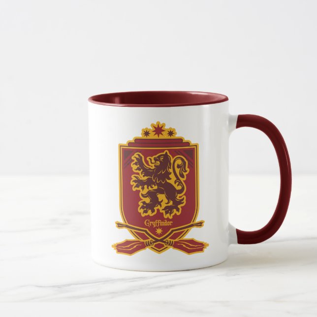 Harry Potter | Gryffindor QUIDDITCH™  Crest Mug (Right)
