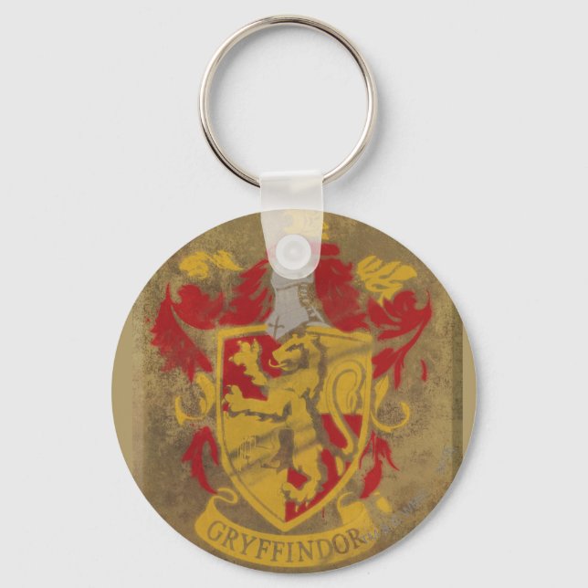 Harry Potter | Gryffindor - Retro House Crest Keychain (Front)