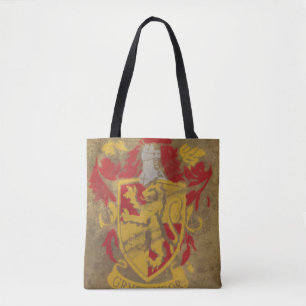Harry Potter   Gryffindor - Retro House Crest Tote Bag