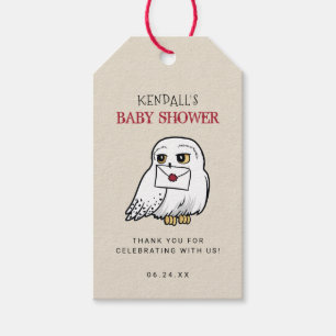 Harry Potter   Hedwig Baby Shower Thank You Gift Tags