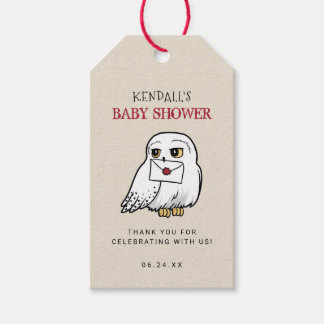 Harry Potter | Hedwig Baby Shower Thank You Gift Tags