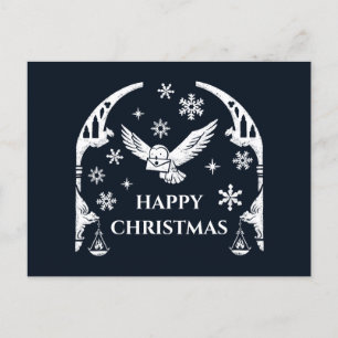 HARRY POTTER™ Hedwig Delivering Holiday Letter Postcard