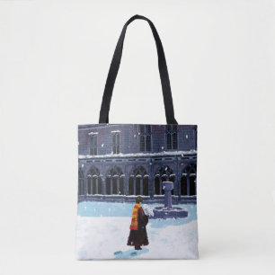 HARRY POTTER™ & Hedwig in HOGWARTS™ Courtyard Tote Bag