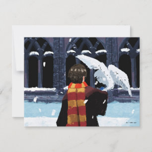 HARRY POTTER™ & Hedwig in the Snow Card