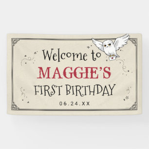 Harry Potter   Hedwig Special Delivery Birthday Banner