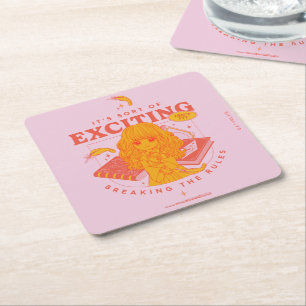 HARRY POTTER™   Hermione Granger It's Exciting Square Paper Coaster