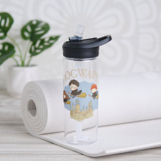 HARRY POTTER™, Hermione, & Ron Fly Over HOGWARTS™ Water Bottle