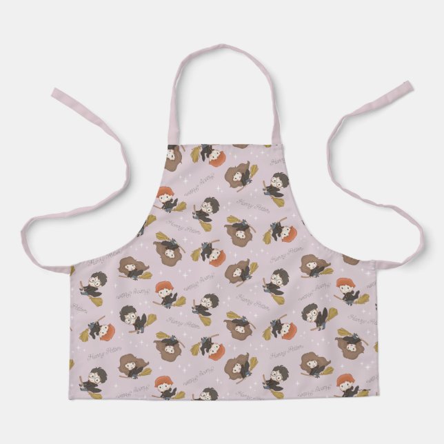 HARRY POTTER™, Hermione, & Ron Flying Pattern Apron (Front)