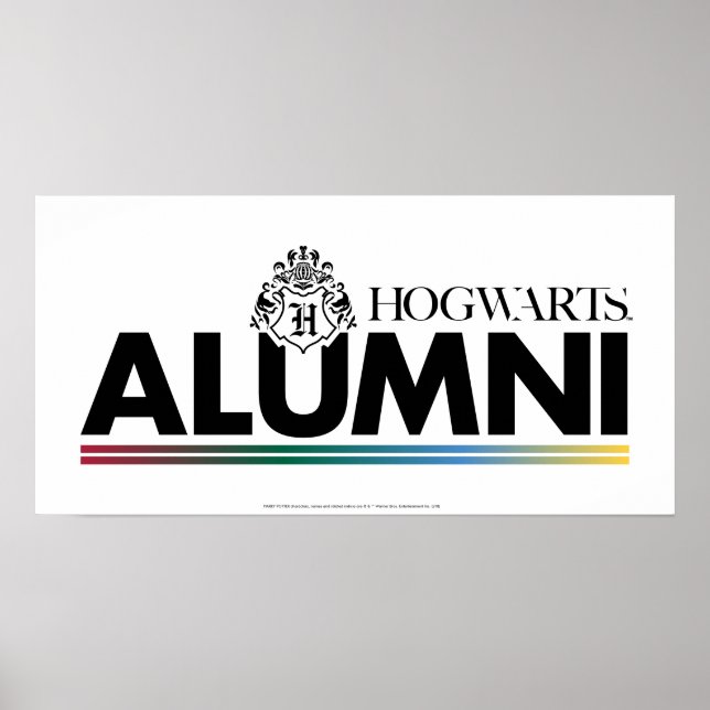 Harry Potter | HOGWARTS™ Alumni Poster (Front)