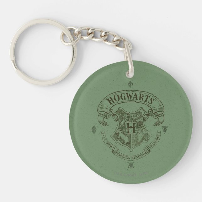 Harry Potter | Hogwarts Banner Crest Keychain (Front)