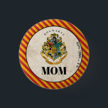 Harry Potter | Hogwarts Birthday Mom 1 Inch Round Button<br><div class="desc">Celebrate your child's birthday with these Hogwarts Crest buttons! Whether they're in Gryffindor, Slytherin, Hufflepuff, or Ravenclaw, your child and their friends can celebrate together with the Hogwarts School of Witchcraft and Wizardry Crest. Don't forget to send out the matching Hogwarts Crest invitations, and pair these buttons with matching totes...</div>