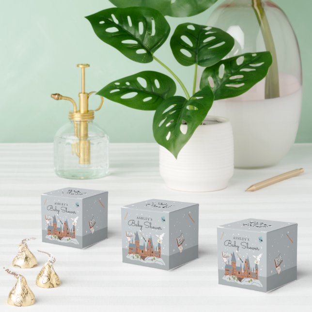 Harry Potter | Hogwarts Castle Baby Shower Favor Box (Multiple)