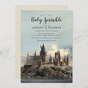 Harry Potter   Hogwarts Castle Baby Sprinkle Invitation