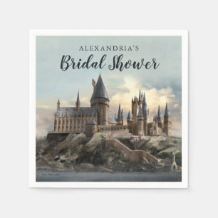 Harry Potter Hogwarts Castle Bridal Shower Napkin
