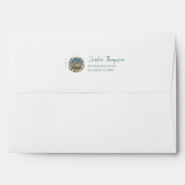HARRY POTTER™ | HOGWARTS™ CASTLE ENVELOPE (Back (Top Flap))