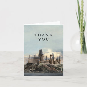 Harry Potter Hogwarts Castle Thank You Card