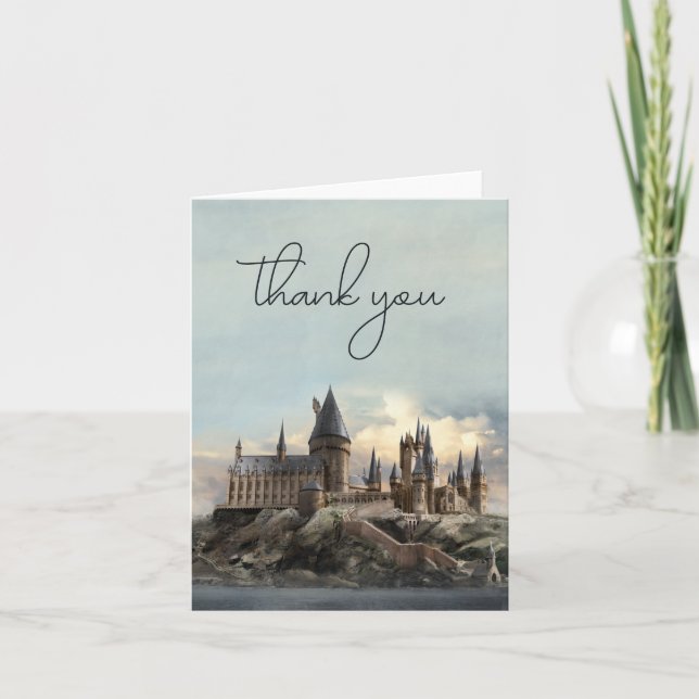 Harry Potter Hogwarts Château Mariage Merci (Devant)