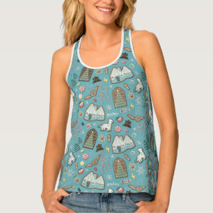 HARRY POTTER™ HOGWARTS™ Christmas Cookie Pattern Tank Top
