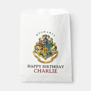 Harry Potter Hogwarts Crest Birthday Favour Bag