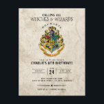 Harry Potter Hogwarts Crest Birthday  Postcard<br><div class="desc">Celebrate your child's birthday with these Hogwarts Crest Birthday postcard Invitations! Whether they're in Gryffindor,  Slytherin,  Hufflepuff,  or Ravenclaw,  your child and their friends can celebrate together with the Hogwarts School of Witchcraft and Wizardry Crest. Don't forget to send out the matching Hogwarts Crest thank you notes!</div>