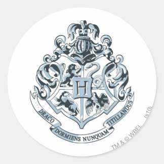 Harry Potter | Hogwarts Crest - Blue Classic Round Sticker