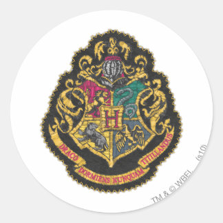 Harry Potter | Hogwarts Crest Classic Round Sticker