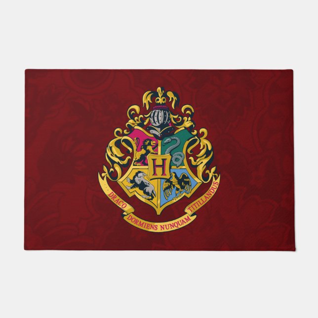 Harry Potter | Hogwarts Crest  Doormat (Front)