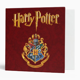 Harry Potter   Hogwarts Crest - Full Colour Binder