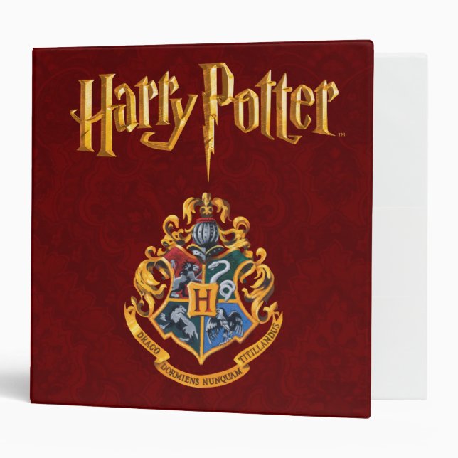 Harry Potter | Hogwarts Crest - Full Colour Binder (Front/Inside)