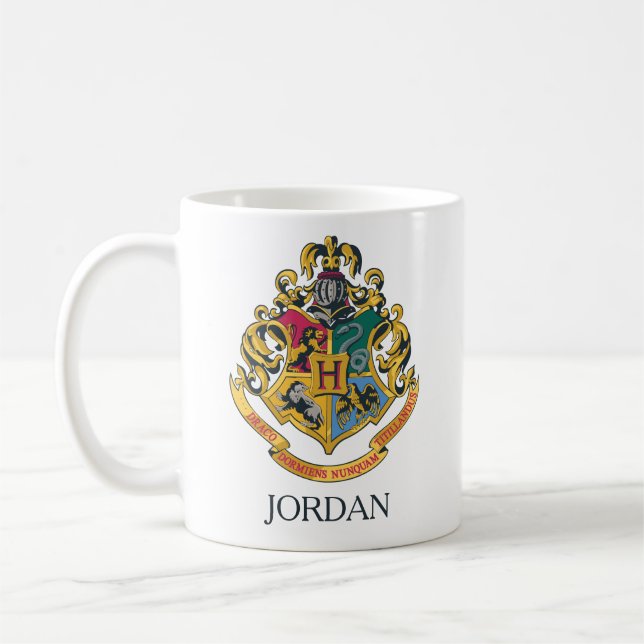 Harry Potter | Hogwarts Crest - Full Colour Coffee Mug (Left)