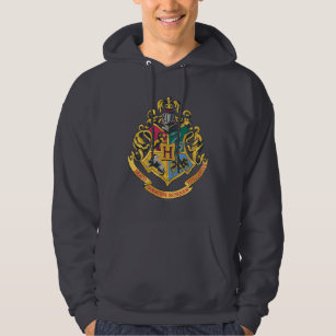Harry Potter   Hogwarts Crest - Full Colour Hoodie