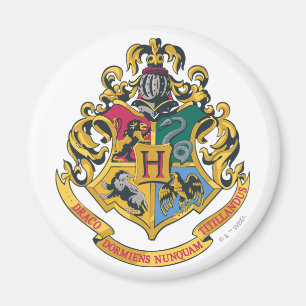 Harry Potter Hogwarts Crest - Full Colour Magnet