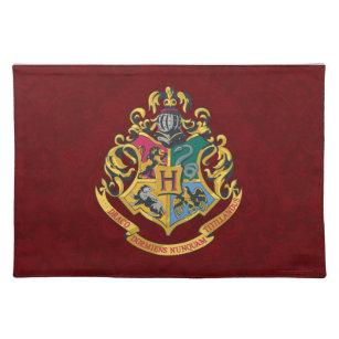 Harry Potter   Hogwarts Crest - Full Colour Placemat