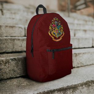 Harry Potter Hogwarts Crest - Full Colour Printed Backpack