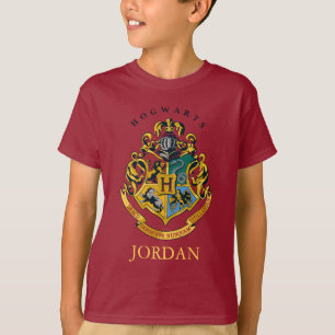 Harry Potter Hogwarts Crest - Full Colour T-Shirt