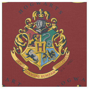 Harry Potter   Hogwarts Crest - Full Fabric