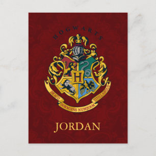 Harry Potter   Hogwarts Crest - Full Postcard