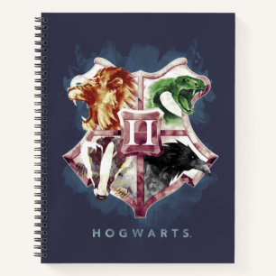 Harry Potter   HOGWARTS™ Crest Watercolor Notebook