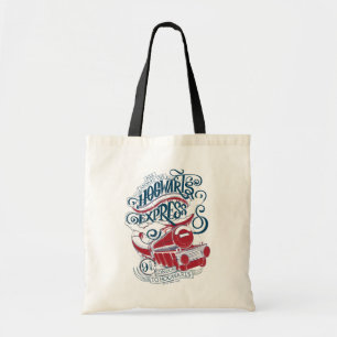 Harry Potter   Hogwarts Express Typography Tote Bag