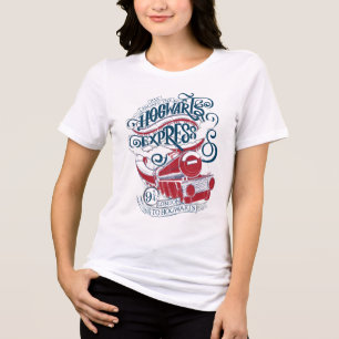 Harry Potter   Hogwarts Express Typography Tri-Blend Shirt