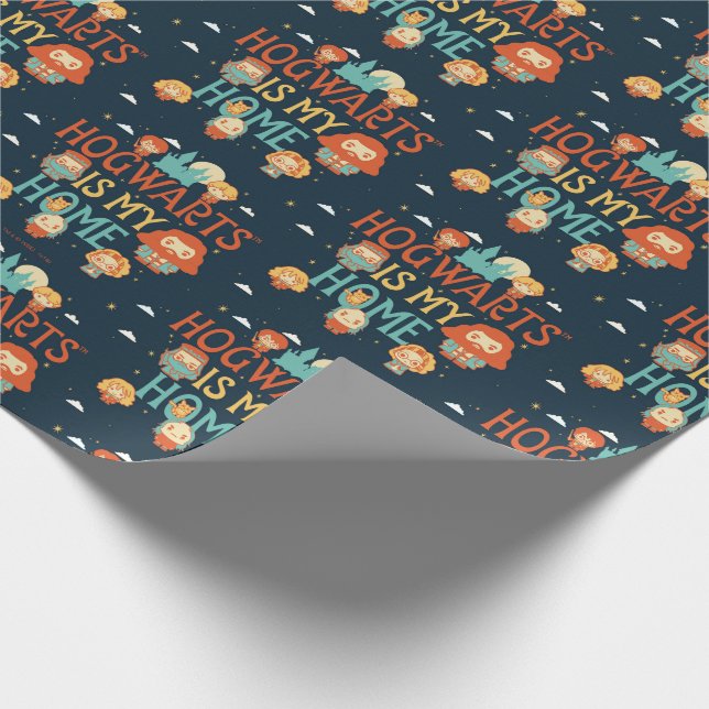 HARRY POTTER™ | HOGWARTS™ IS MY HOME WRAPPING PAPER (Corner)