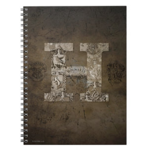 Harry Potter   Hogwarts Monogram Notebook