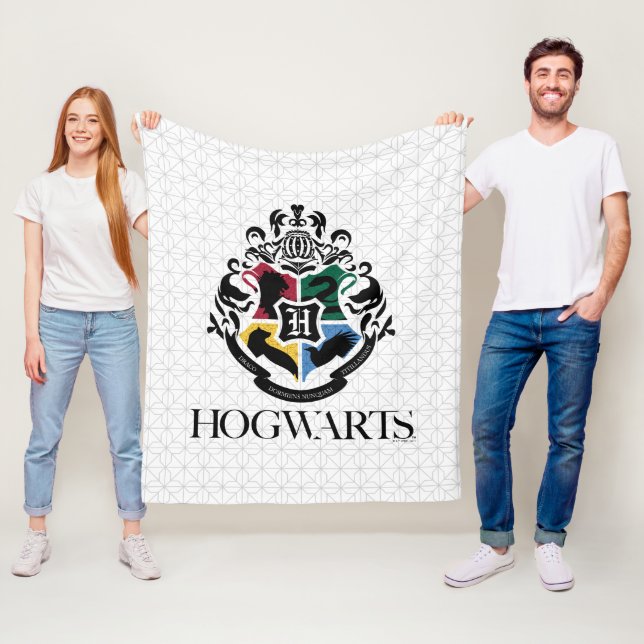 Harry Potter | HOGWARTS™ Pride School Crest Fleece Blanket (In Situ)