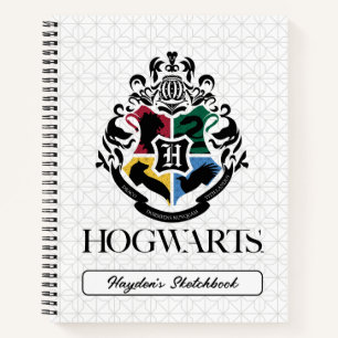 Harry Potter   HOGWARTS™ Pride School Crest Sketch Notebook