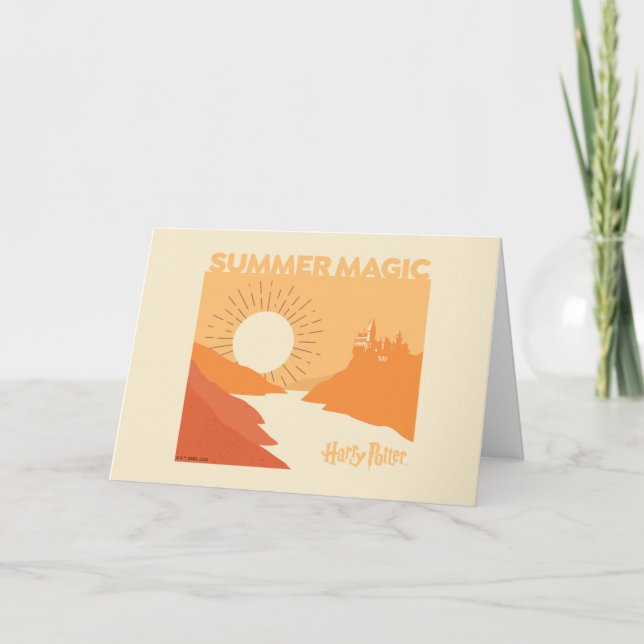 HARRY POTTER™ | HOGWARTS™ Summer Magic Card (Front)