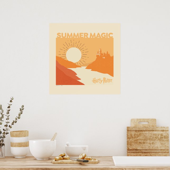 HARRY POTTER™ | HOGWARTS™ Summer Magic Poster (Kitchen)